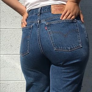 550 Levi’s High Waisted Women’s Jeans